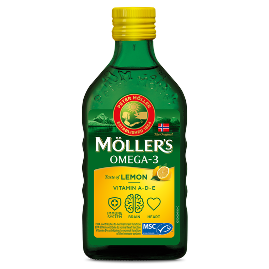 Moller's Omega 3 Cod Liver Oil Liquid - 250 ml