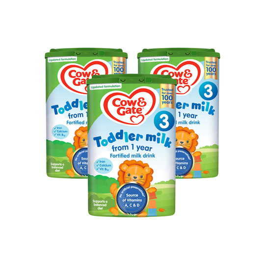 Cow & Gate Growing Up Milk 1-2 Years 900g x3
