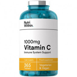 Nutri Within Vitamin C 1000mg 365 Tablets (1 Year Supply)