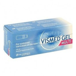 Vismed Lubricant Gel Multi Dose Eye Drops 10ml