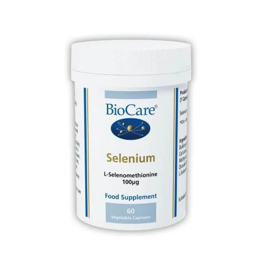 BioCare Selenium, 100ug, 60 VCapsules