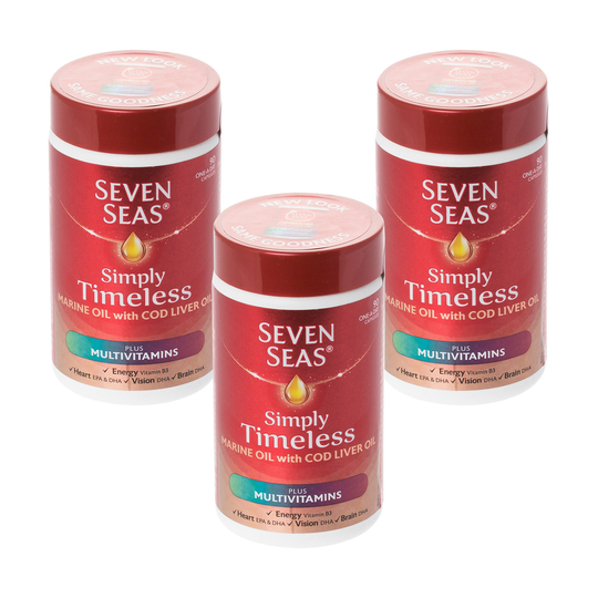 Seven Seas Simply Timeless & Multivitamins x3