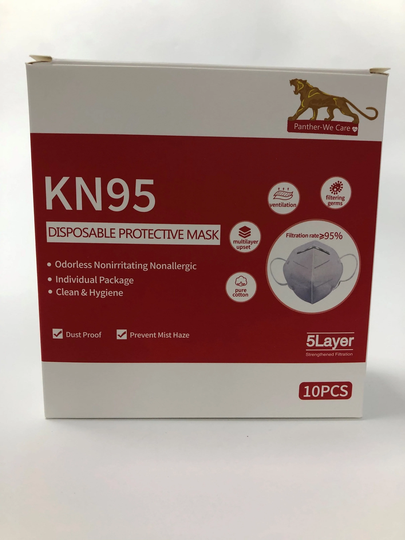 KN95 Face Masks, 10 Pack