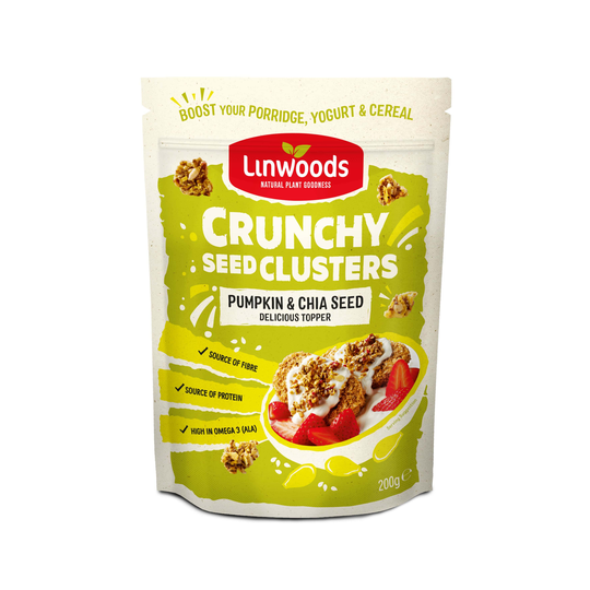 Linwoods Crunchy Seed Clusters Pumpkin & Chia, 200gr