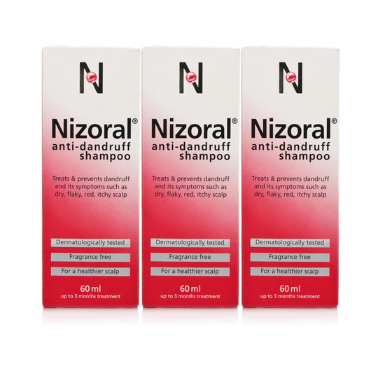 Nizoral Anti-Dandruff Shampoo Triple Pack