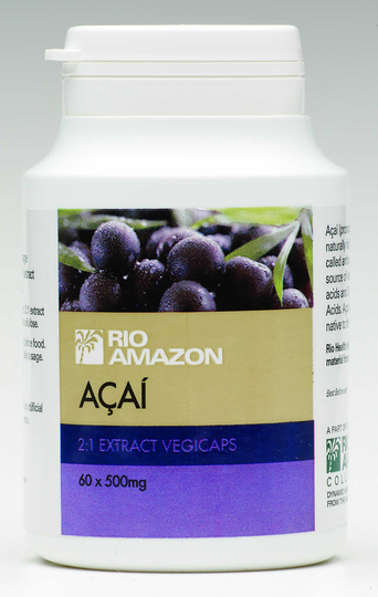 Rio Amazon Acai, 500mg, 60 VCapsules