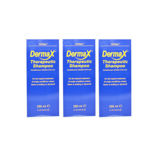 Dermax Therapeutic Shampoo Triple Pack