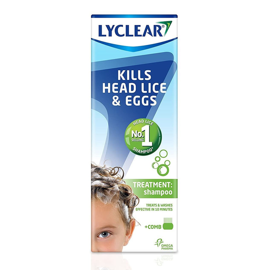 Lyclear Treatment Shampoo With Comb