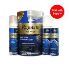 Regaine Foam For Men 6 Month Supply