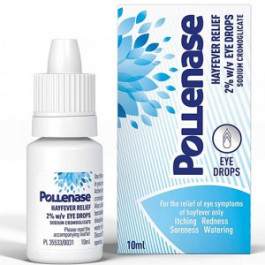 Pollenase Hayfever Itchy Eye Drops 10ml