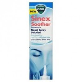 Vicks Sinex Soother Nasal Spray Solution - Pack of 15ml