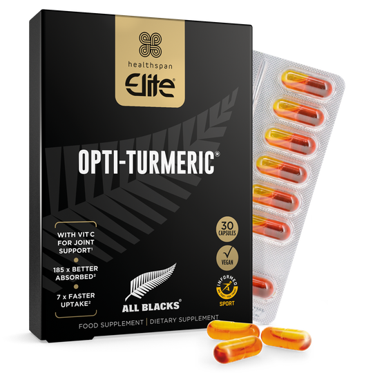 Elite All Blacks Opti-Turmeric® - 30 capsules