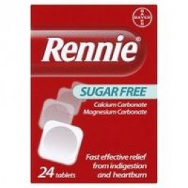 Rennie Sugar Free 24 Tablets