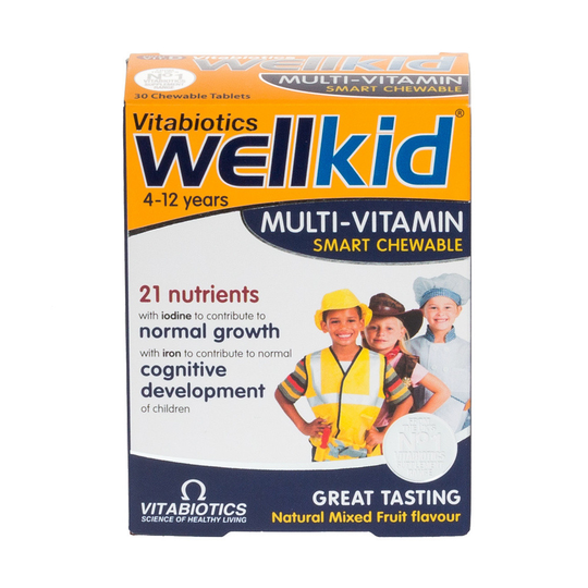 Vitabiotics Wellkid Smart Chewable Multi-Vitamins