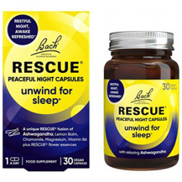 Bach Rescue Peaceful Night 30 Capsules