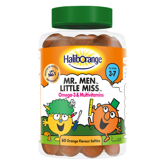 Haliborange Kids Little Miss Inventor Omega-3 & Multivitamins Softies