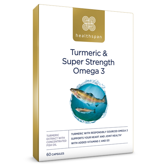 Turmeric & Super Strength Omega 3 - 60 capsules
