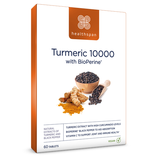 Turmeric 10,000 With Bioperine Black Pepper Extract - 60 tablets