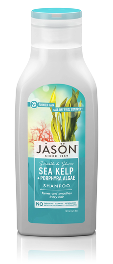 Jason Organic Shampoo, 473ml Sea/Kelp