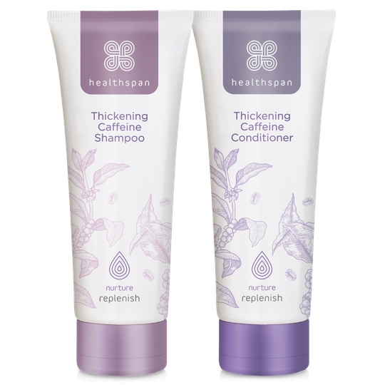 Replenish Thickening Caffeine Shampoo and Conditioner - 2 x 200ml