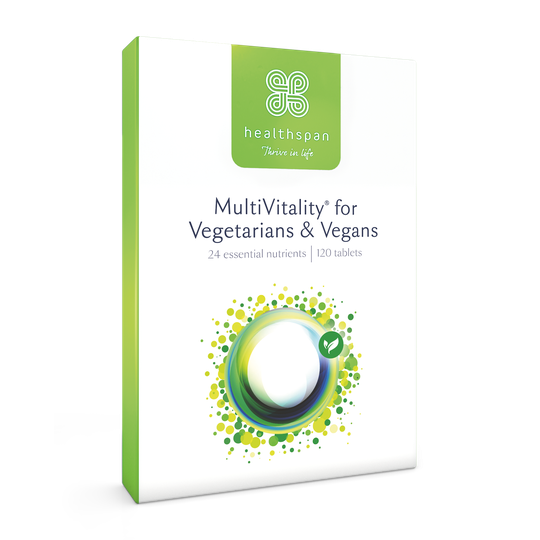 MultiVitality For Vegetarians & Vegans - 120 tablets