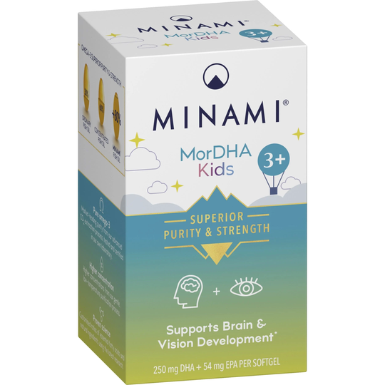 Minami MorDHA Kids 3+, 60 Capsules
