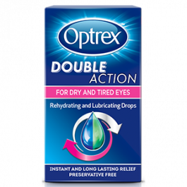 Optrex Double Action Drops for Dry & Tired Eyes 10ml