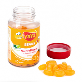 YaYa Beans Multivitamin + Zinc & Iodine (Orange)