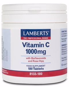 Lamberts Vitamin C, 1000mg, 180Tabs