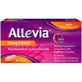 Allevia 120mg 30 Tablets