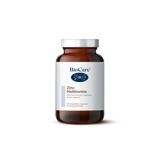 BioCare Zinc Methionine, 60 VCapsules