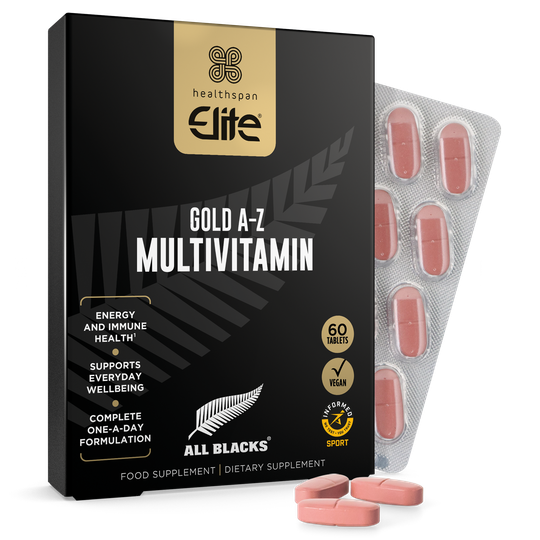 Elite All Blacks Gold A-Z Multivitamin - 60 tablets
