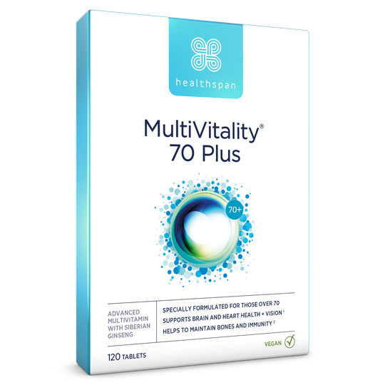 MultiVitality 70 Plus - 120 Tablets