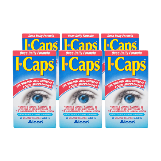 ICaps Lutein & Zeaxanthin Formula 6 Pack