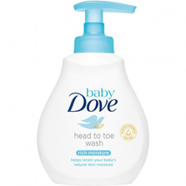 Dove Baby Rich Moisture Head To Toe Wash 200ml