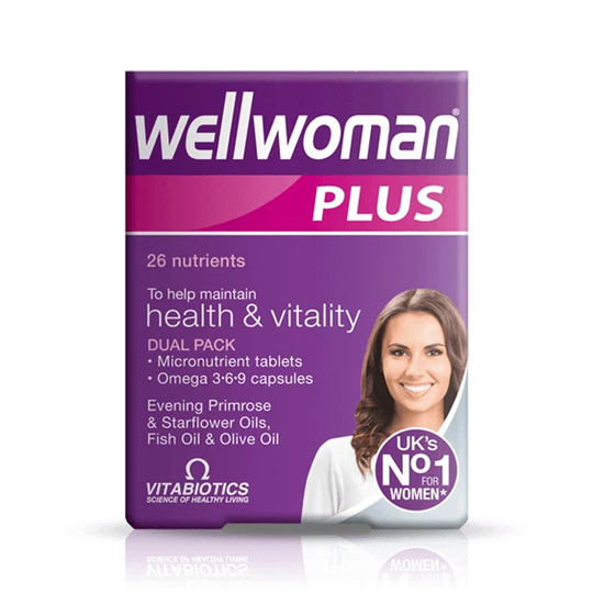Vitabiotics Wellwoman Plus Omega 3-6-9