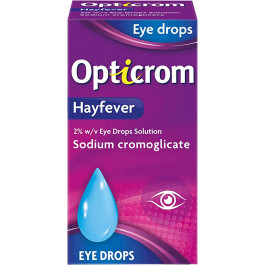 Opticrom Hayfever Eye Drops 10ml