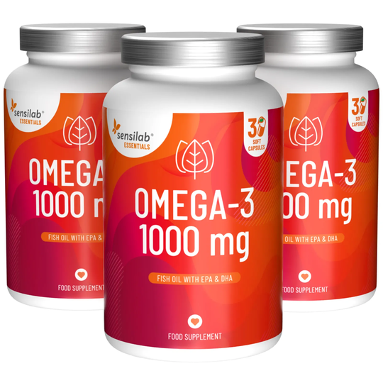 Essentials Omega-3 1000 mg 3-Pack (90 capsules)