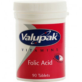 Valupak Folic Acid 90 Tablets