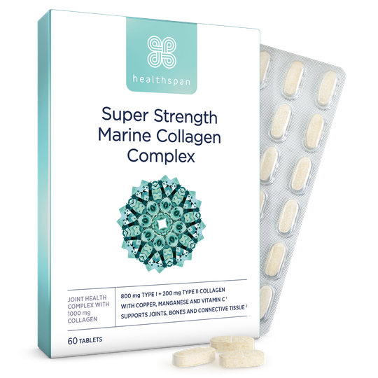 Super Strength Marine Collagen Complex - 60 tablets