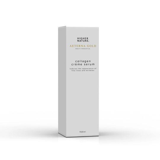 Higher Nature Aeterna Gold Collagen Creme Serum, 150ml