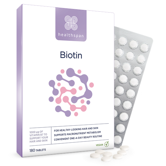 Biotin - 180 tablets