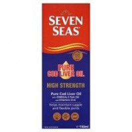 Seven Seas Pure Cod Liver Oil High Strength 150ml