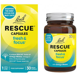 Bach Rescue Fresh & Focus 30 Capsules
