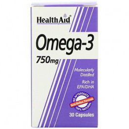 HealthAid Omega-3 750mg 30 Capsules