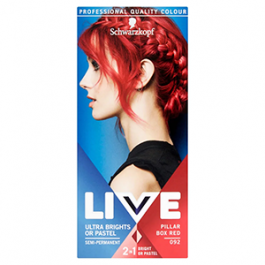 Schwarzkopf Live XXL Semi Permanent 092 Pillar Box Red