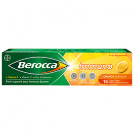 Berocca Immuno 15 Effervescent Tablets