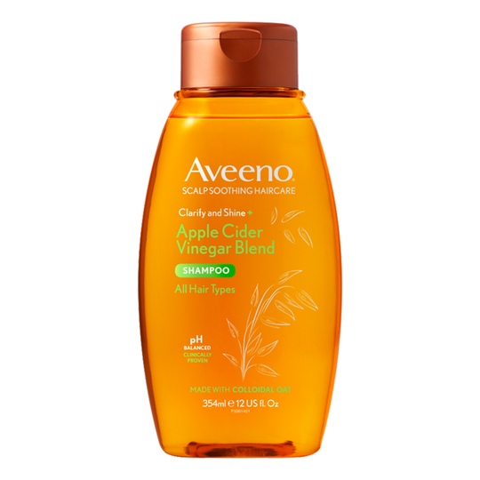 Aveeno Clarify & Shine+ Apple Cider Vinegar Shampoo