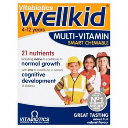 Vitabiotics Wellkid Multivitamin Smart Chewable 30 Tablets(SHORT DATE 09-2022)