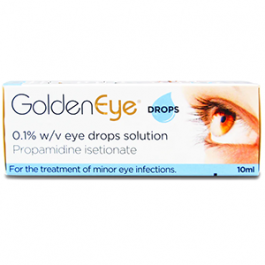 GoldenEye 0.1% w/v Eye Drops Solution 10ml